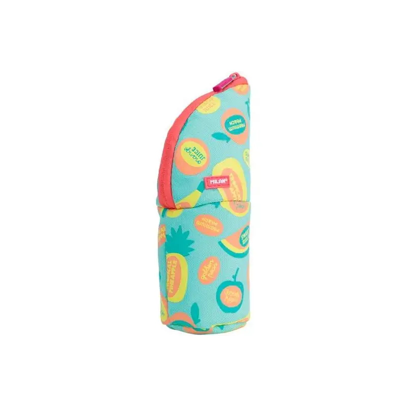 (08146FK) MILAN PORTATODO VERTICAL SERIE ESPECIAL FRUTIKIS VERDE/NARANJA