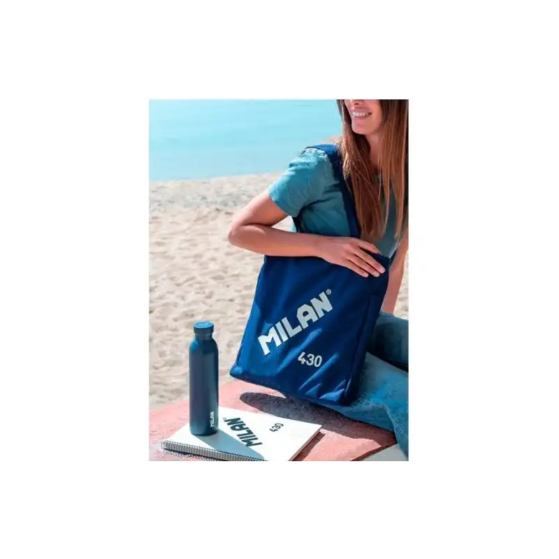 (62102SNCB) MILAN BOLSO SHOPPER COLECCIÓN 430 SINCE 1918 AZUL MARINO