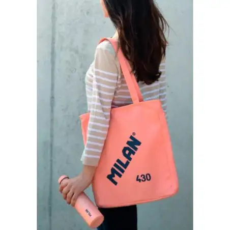 (62102SNCP) MILAN BOLSO SHOPPER COLECCIÓN 430 SINCE 1918 ROSA