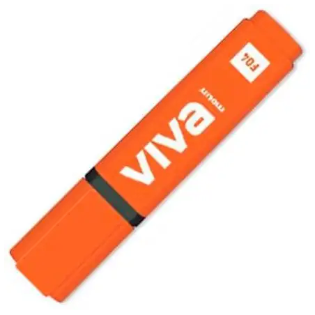 (RTF240-10-4) MOLIN MARCADOR FLUORESCENTE VIVA NARANJA