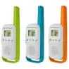 (B4P00811MDKMAW) MOTOROLA WALKIE TALKIE T42 TRIPLE PACK