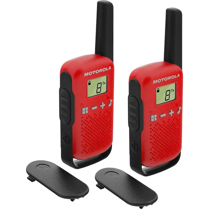 (B4P00811RDKMAW) MOTOROLA WALKIE TALKIE T42 ROJO