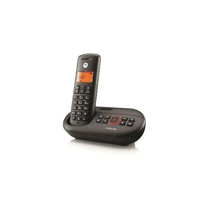 (F52000K51O1AES) MOTOROLA TELEFONO INALAMBRICO E211 NEGRO DECT DIGITAL CON CONTESTADOR