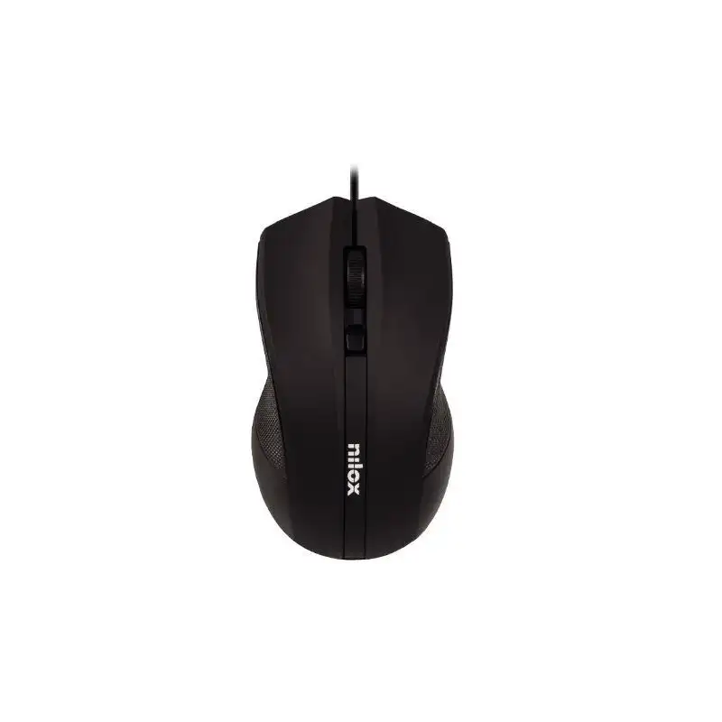 (MOUSB1002) NILOX RATÓN CABLE USB 1600PPP NEGRO