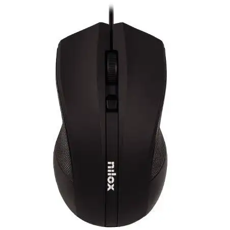 (MOUSB1002) NILOX RATÓN CABLE USB 1600PPP NEGRO