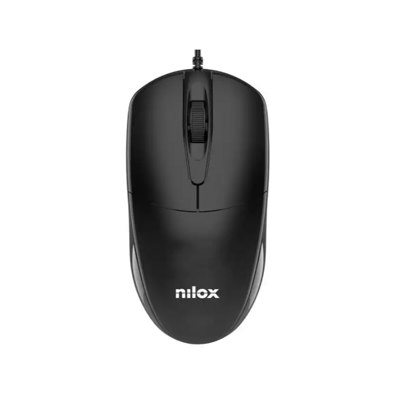(MOUSB1011) NILOX RATÓN CABLE USB 1200DPI NEGRO