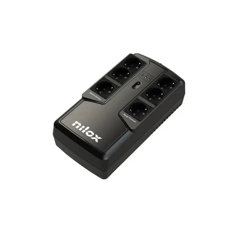 (NXGCLIO8501X5V2) NILOX UPS 850 VA SAI LINEA INTERACTIVA 1 TOMA 595 W