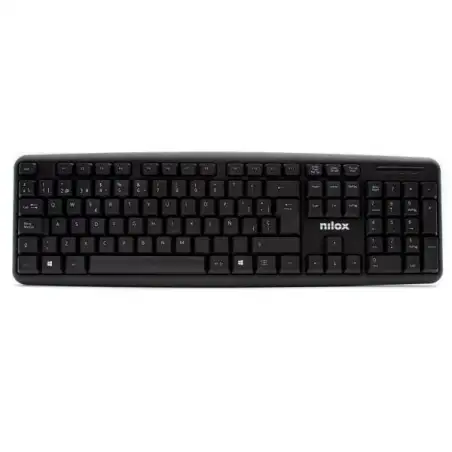 (NXKBE000002) NILOX TECLADO CABLE USB NEGRO