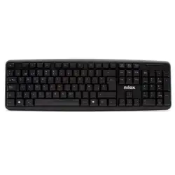 (NXKBE000011) NILOX TECLADO CABLE USB NEGRO ESPAÑOL