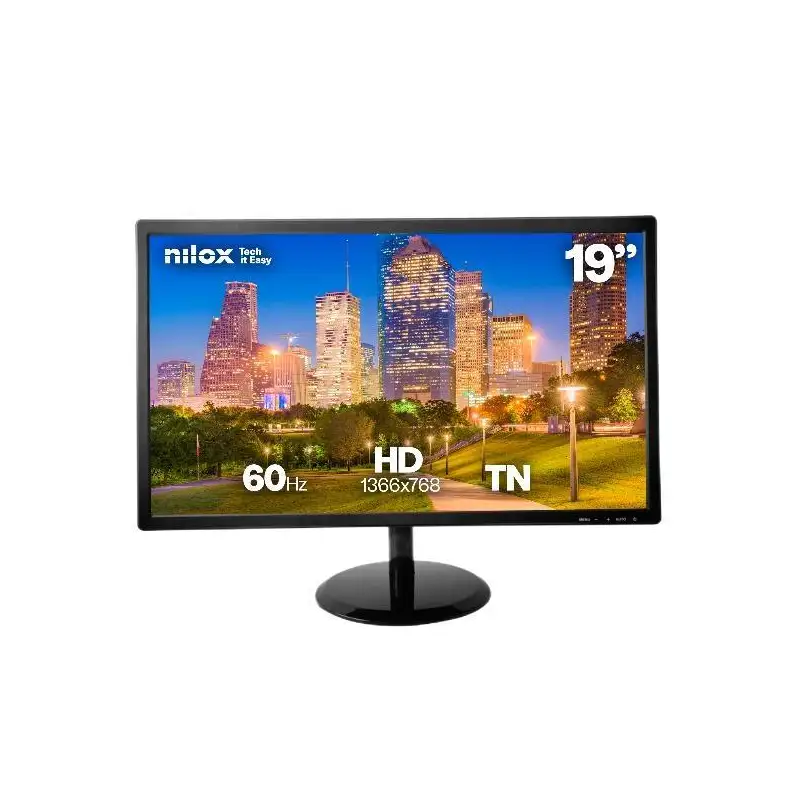 (NXM19FHD22) NILOX MONITOR DESKTOP 19" 5MS 60HZ 16:9 VGA/HDMI