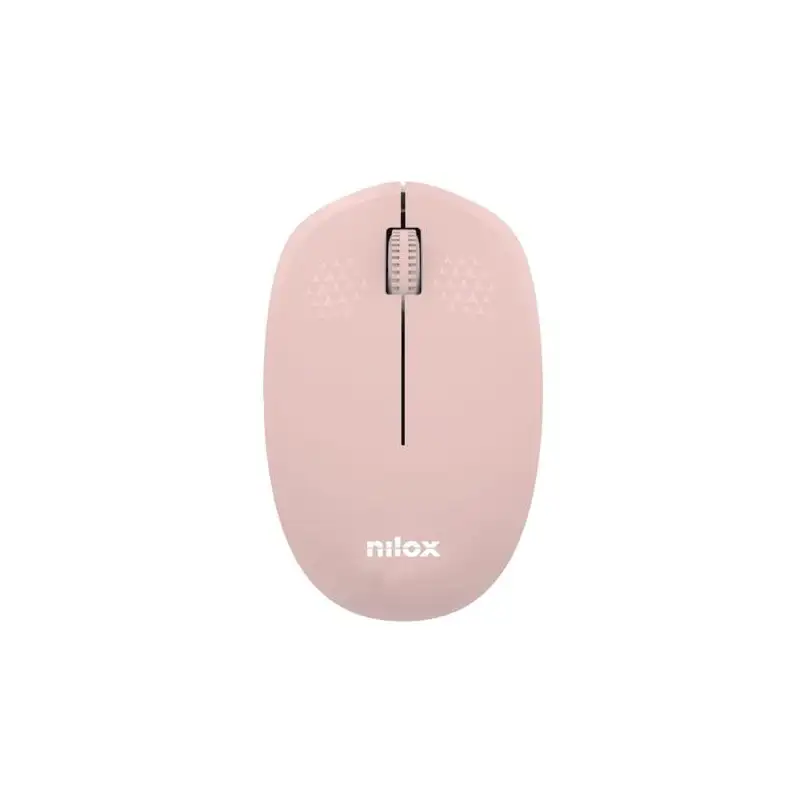 (NXMOWI4014) NILOX RATÓN INALÁMBRICO 1000PPP ROSA