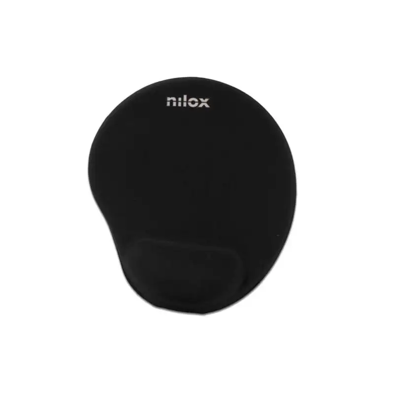 (NXMPE01) NILOX ALFOMBRILLA ERGONOMICA PARA RATON NEGRO