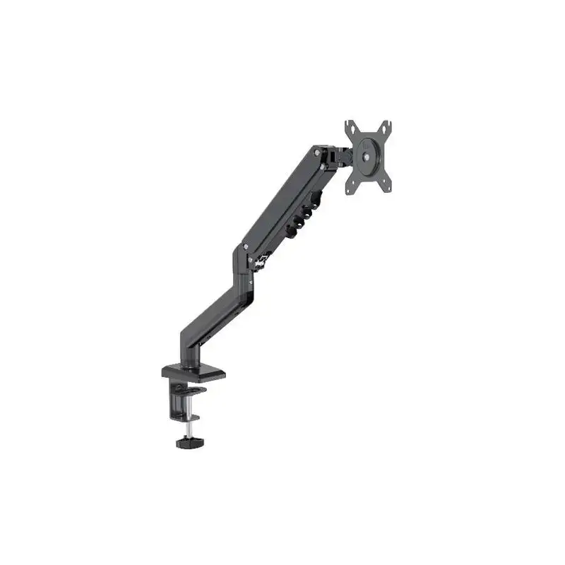 (NXSMA02B) NILOX SOPORTE DE MESA GIRATORIO E INCLINABLE 1 BRAZO ARTICULADO HASTA 32" NEGRO