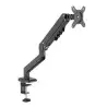 (NXSMA02B) NILOX SOPORTE DE MESA GIRATORIO E INCLINABLE 1 BRAZO ARTICULADO HASTA 32" NEGRO