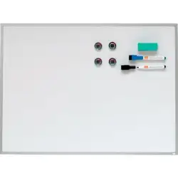 (1903777) NOBO PIZARRA MAGNÉTICA PEQUEÑA MARCO ALUMINIO 58.5X43CM BLANCO