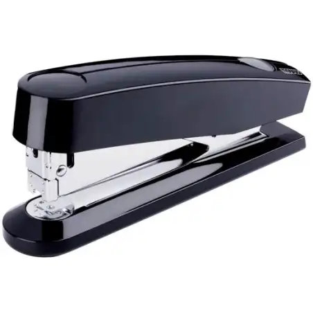 (020-1056) NOVUS GRAPADORA HARMONY B7 FUNCIÓN AUTOMÁTICA + CAJA 200 GRAPAS 24/6 DIN SUPER NEGRO