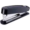 (020-1056) NOVUS GRAPADORA HARMONY B7 FUNCIÓN AUTOMÁTICA + CAJA 200 GRAPAS 24/6 DIN SUPER NEGRO