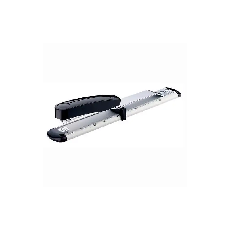 (020-1535) NOVUS GRAPADORA HARMONY DE BRAZO LARGO B17 GRIS CLARO/NEGRO INTENSO