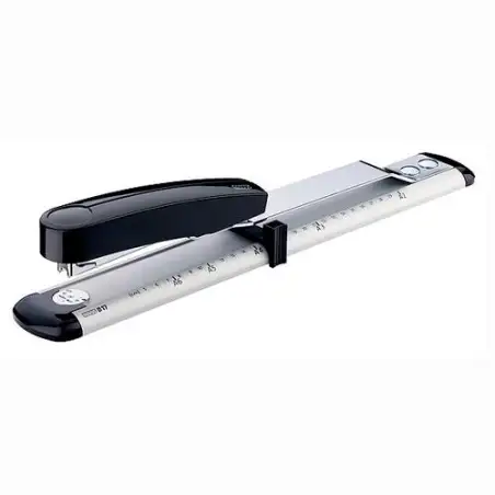 (020-1535) NOVUS GRAPADORA HARMONY DE BRAZO LARGO B17 GRIS CLARO/NEGRO INTENSO
