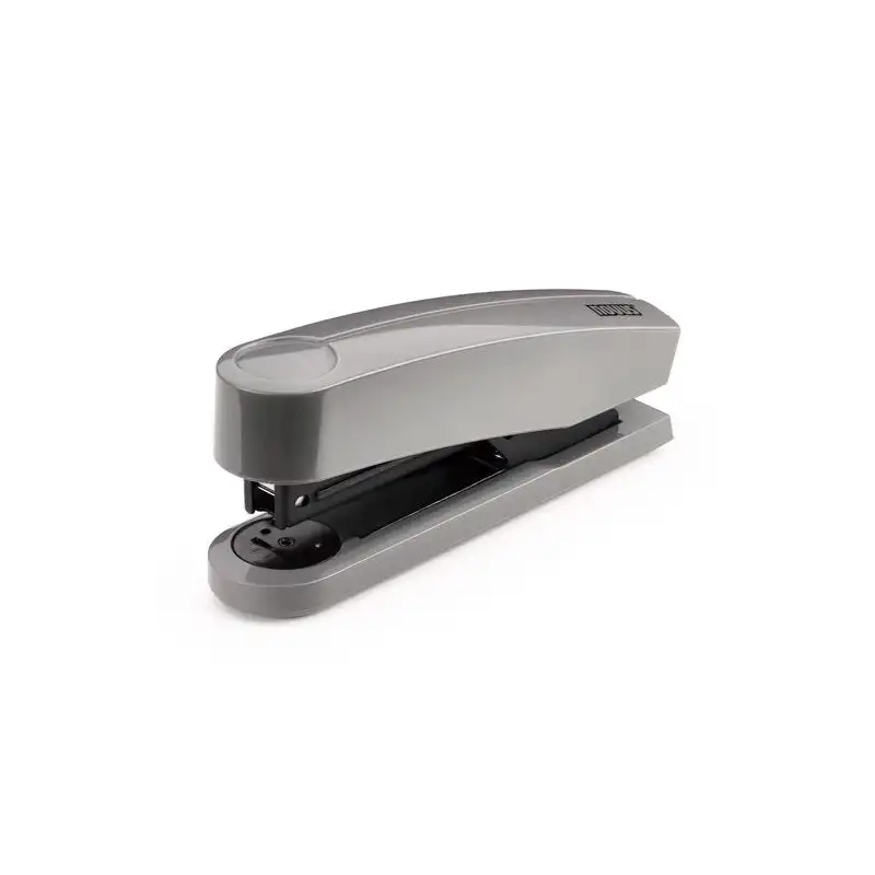 (020-1956) NOVUS GRAPADORA B2 COLORID 2.0 24/6 DIN SUPER GRIS CLÁSICO