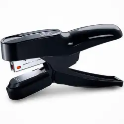 (021-0087) NOVUS GRAPADORA DE TENAZA B 36FC ERGONÓMICA GRAPADO PLANO NEGRO