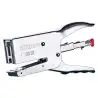 (021-0094) NOVUS GRAPADORA DE TENAZA B 39 ERGONÓMICA METAL CROMADO PLATA