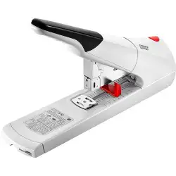 (023-0060) NOVUS GRAPADORA DE GRUESOS B50 ERGONÓMICA GRAN CAPACIDAD DE GRAPADO GRIS CLARO 140 HOJAS
