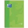 (100430199) OXFORD CUADERNO CLASSIC EUROPEANBOOK 1 WRITE&ERASE 80H A4+ 5X5MM MICROPERFORADO T/EXTRADURA VERDE MANZANA
