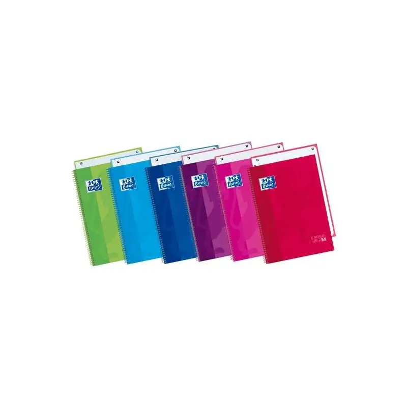 (100430543) OXFORD CUADERNO CLASSIC EUROPEANBOOK 1 WRITE&ERASE 80H A4+ 5X5MM MICROPERFORADO T/EXTRADURA C/SURTIDOS