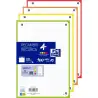 (400088483) OXFORD RECAMBIO PAQUETE 100 HOJAS SUELTAS 6 TALADROS A5 5X5 4 COLORES VIVOS