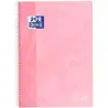 (400117272) OXFORD CUADERNO TOUCH EUROPEANBOOK 1 WRITE&ERASE 80H A4+ 5X5MM MICROPERFORADO T/EXTRADURA FLAMINGO PASTEL