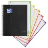 (400158600) OXFORD CUADERNO CLASSIC EUROPEANBOOK 5 WRITE&ERASE 120H A4+ 5X5 MICROPERFORADO TAPA EXTRADURA NEGRO