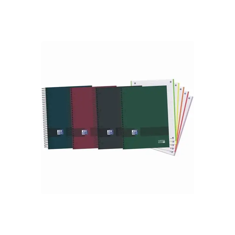 (400159033) OXFORD CUADERNO & YOU EUROPEANBOOK 5 WRITE&ERASE 120H A5+ 5X5 MICROPERFORADO TAPA EXTRADURA C/SURTIDOS NEUTROS
