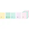 (400196877) OXFORD CUADERNO EUROPEANBOOK 5 LIVE&GO 120H A4+ 5X5 WRITE&ERASE T/PLÁSTICO C/SURTIDOS PASTEL