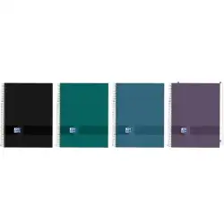 (400207611) OXFORD CUADERNO EUROPEANBOOK 0 &YOU ESPIRAL MICROPERFORADO A5+ 120H LISO C/SURTIDOS NEUTROS