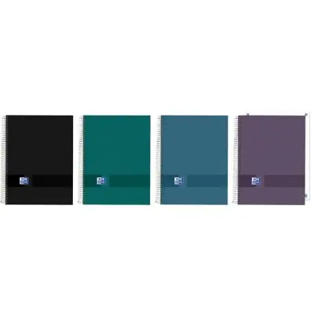 (400207611) OXFORD CUADERNO EUROPEANBOOK 0 &YOU ESPIRAL MICROPERFORADO A5+ 120H LISO C/SURTIDOS NEUTROS