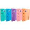 (400075372) OXFORD CARPETA DE ANILLAS 4X35MM EUROPEANBINDER CLASSIC C/RECAMBIO 100H A4+ 5X5 CIERRE C/GOMA C/SURTIDOS