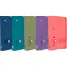 (400146174) OXFORD LIVE & GO CARPETA 4 ANILLAS EUROPEANBINDER POLYFOAM C/ RECAMBIO 100H 5X5 A4+ COLORES SURTIDOS VIVOS