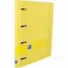 (400158660) OXFORD & YOU TE CARPETA 4 ANILLAS 35MM EUROPEANBINDER A4+ T/EXTRADURA C/RECAMBIO 5X5 BANANA