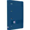 (400197077) OXFORD EUROPEANBINDER LIVE&GO CARPETA ANILLAS 4X35 A4+ C/RECAMBIO 5X5 WRITE&ERASE POLYFOAM AZUL MARINO