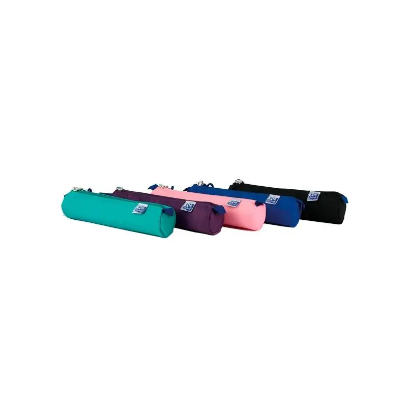 (400150281) OXFORD KANGOO TEENS ESTUCHE PORTATODO REDONDO PEQUEÑO POLIÉSTER COLORES SURTIDOS