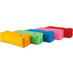 (400150284) OXFORD KANGOO KIDS ESTUCHE PORTATODO CUADRADO GRANDE POLIÉSTER COLORES SURTIDOS