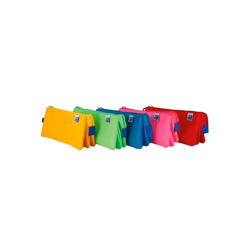 (400150286) OXFORD KANGOO KIDS ESTUCHE PORTATODO TRIPLE POLIÉSTER COLORES SURTIDOS