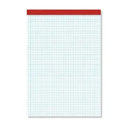 (18136) PACSA BLOC NOTAS 80H TREPADAS FOLIO 4X4 SIN TAPA -10U-