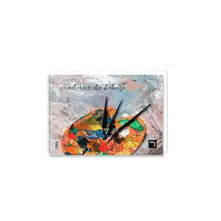 (18840) PACSA BLOC DIBUJO ESPIRAL 20H 230X330MM 90GR SIN RECUADRO -10U-