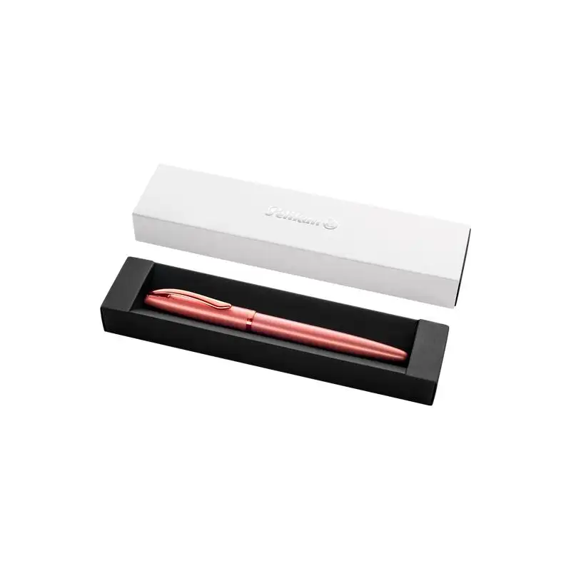 (400189911) PELIKAN PLUMA ESTILOGRÁFICA JAZZ NOBLE ELEGANCE M TINTA AZUL COLOR ROSA ESTUCHE DE REGALO