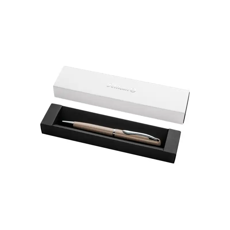 (400198311) PELIKAN BOLÍGRAFO JAZZ NOBLE ELEGANCE TINTA AZUL COLOR PARDO ESTUCHE DE REGALO