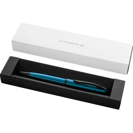 (400198403) PELIKAN BOLÍGRAFO JAZZ NOBLE ELEGANCE TINTA AZUL COLOR AGUAMARINA ESTUCHE DE REGALO