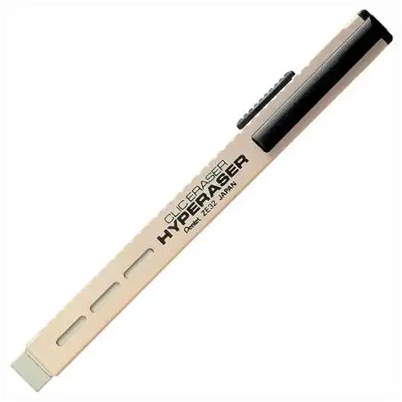(ZE32-YO) PENTEL PORTAGOMAS CLIC ERASER HYPERASER