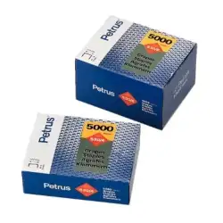 (77507) PETRUS GRAPAS 530/6 COBREADAS PARA CLAVADORA -CAJA DE 5000-